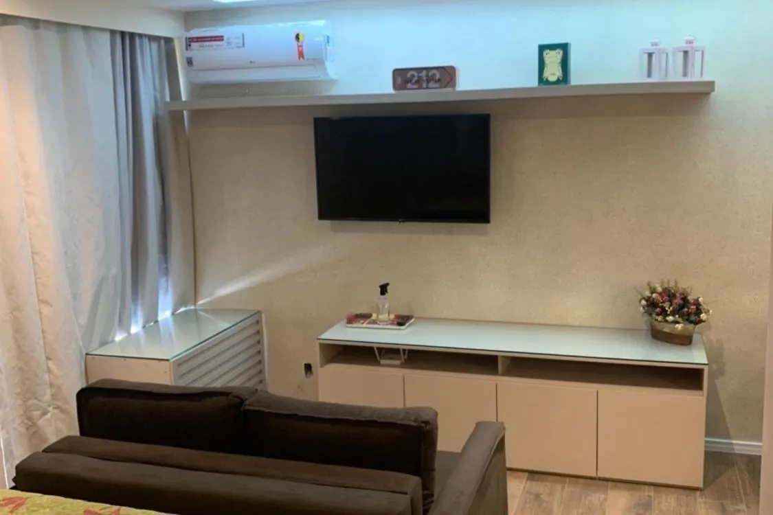 Flat No Life Resort A Beira Lago Brasilia Apartment