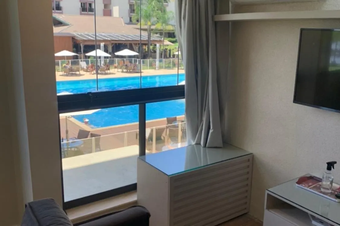 Flat No Life Resort A Beira Lago Brasilia 0*,