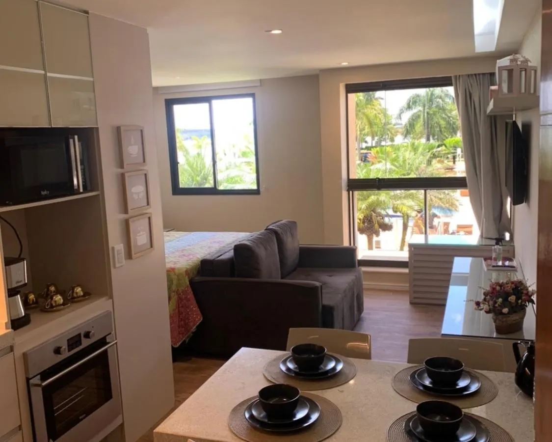 Flat No Life Resort A Beira Lago ブラジリア 0*,  ブラジル