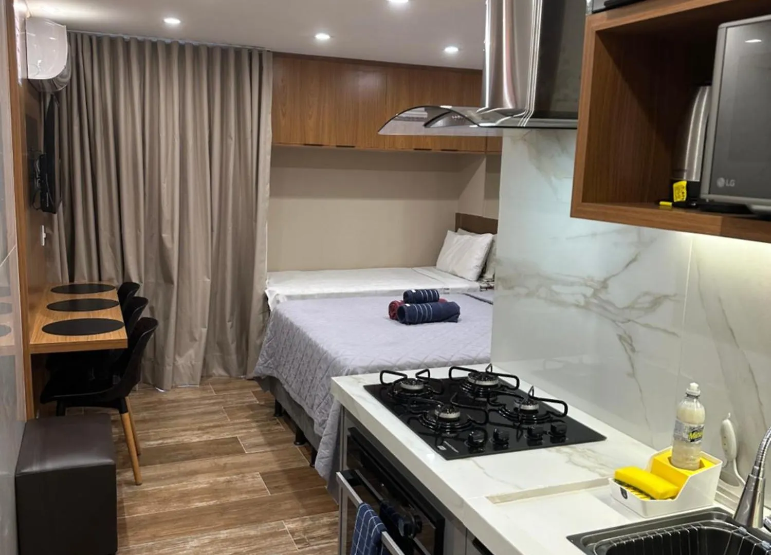 アパート Flat No Life Resort A Beira Lago ブラジリア ブラジル